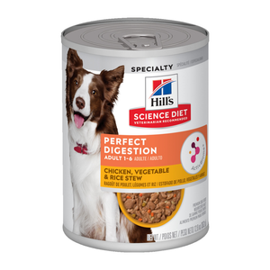 Hill's Science Diet Adult Perfect Digestion estofado alimento humedo para perro 363 g