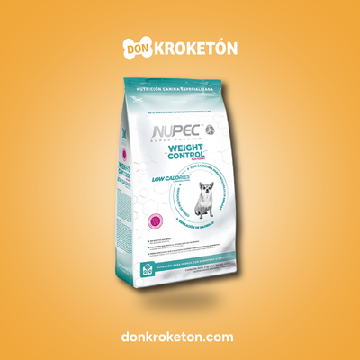 Nupec Weight Control Raza Chica - imagen comercial Don Kroketon