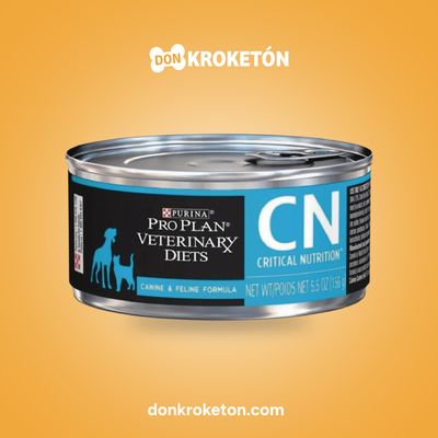 Pro Plan Veterinary Diets CN Critical Nutrition Lata 156 g - imagen comercial Don Kroketon