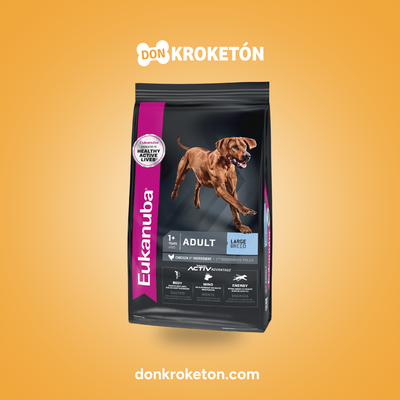 Eukanuba Adulto Raza Grande - imagen comercial Don Kroketon