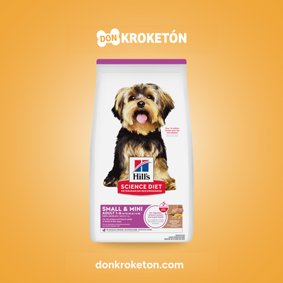 Hills Adulto Mini Cordero y Arroz - imagen comercial Don Kroketon