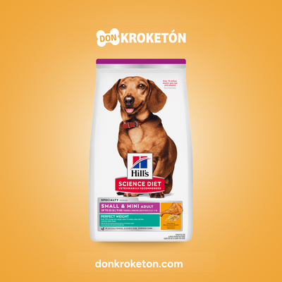 Hills Adulto Mini Perfect Weight Control de Peso - imagen comercial Don Kroketon
