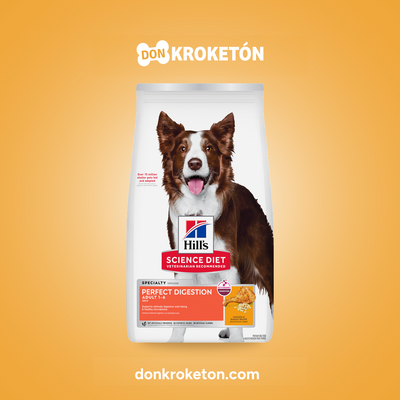 Hills Adulto Perfect Digestion Cuidado Digestivo - imagen comercial Don Kroketon