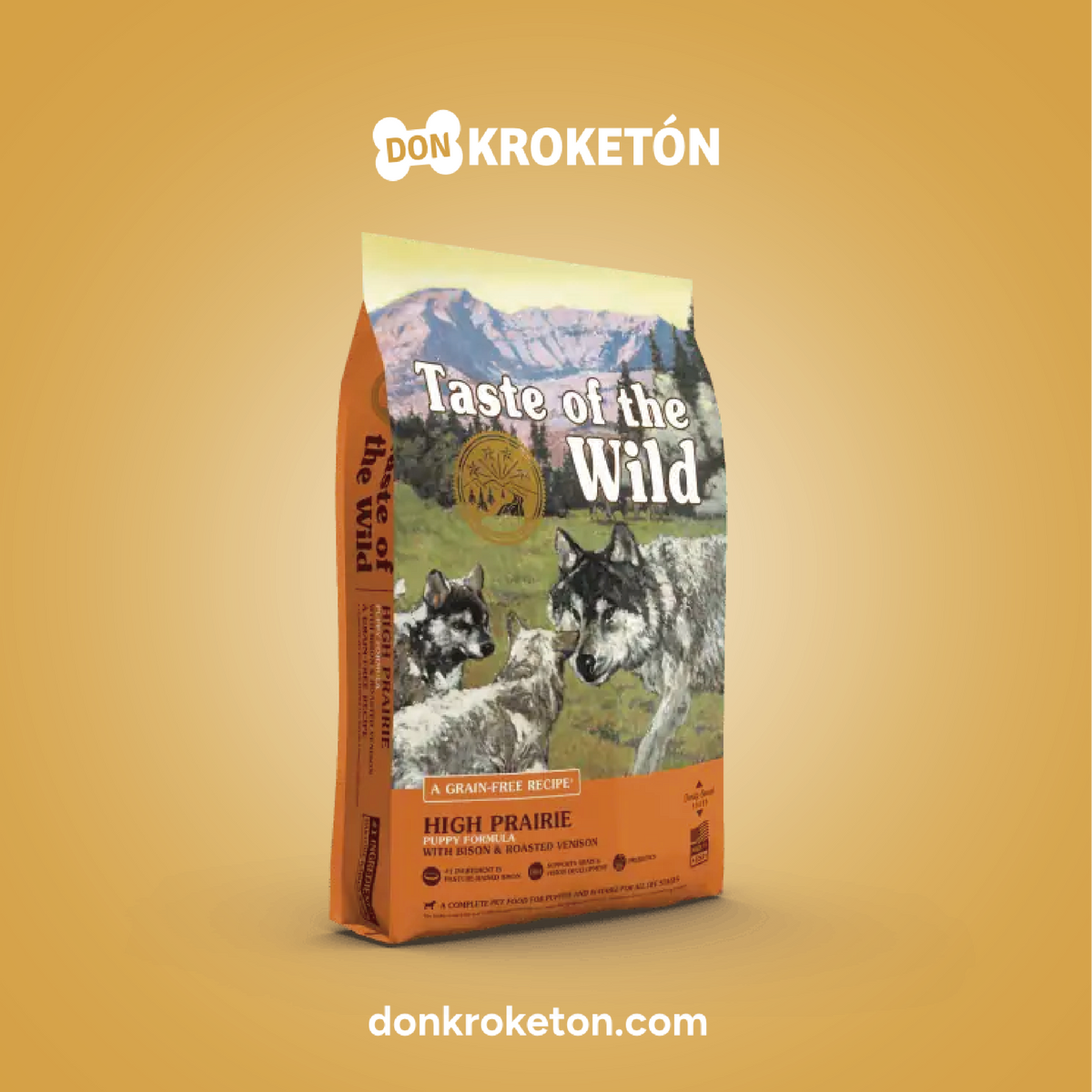Taste of the Wild Cachorro Bisonte y Venado