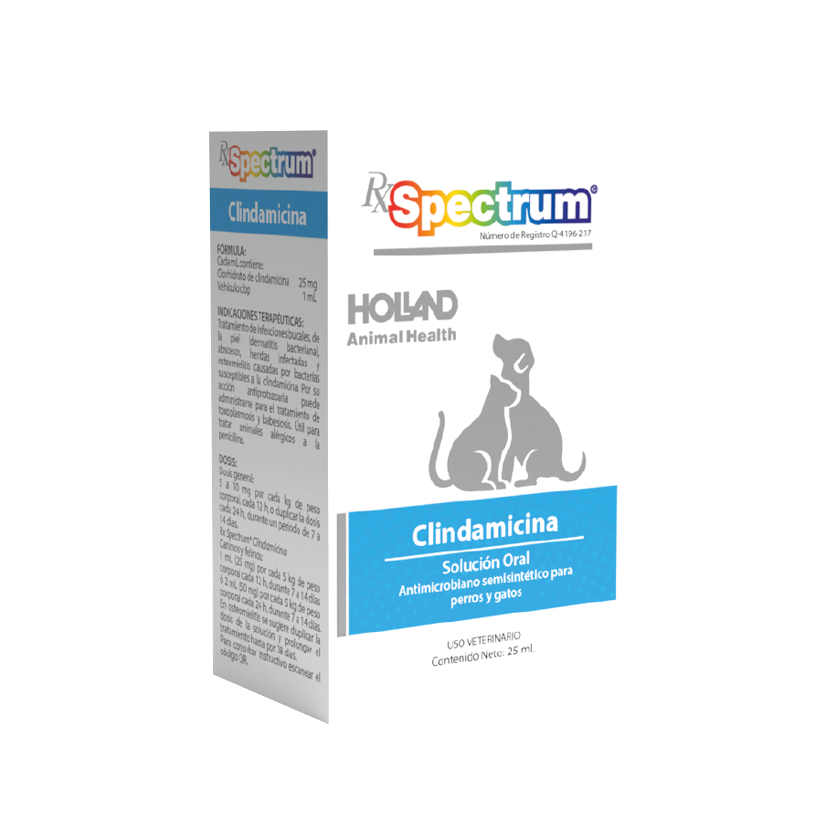 Rx Spectrum Clindamicina