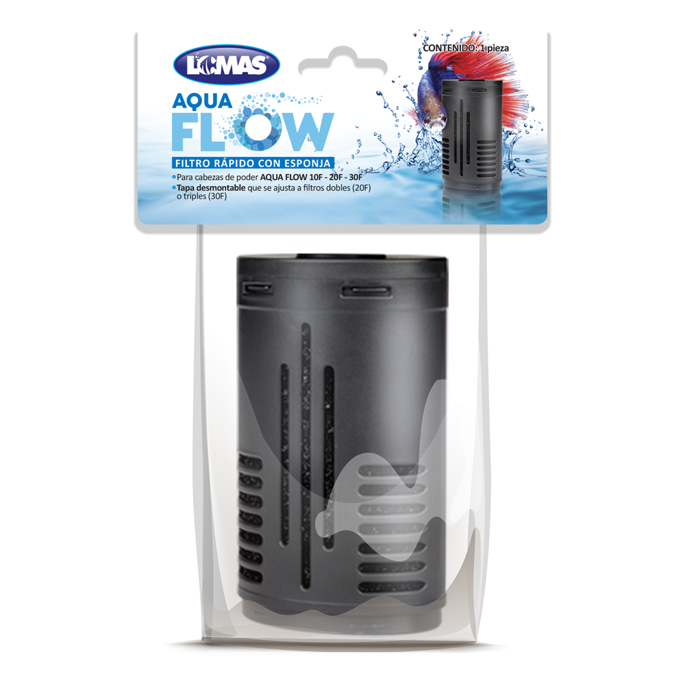 Haqos Repuesto Filtro Rapido para Cabeza de Poder Aquaflow 10 20 30