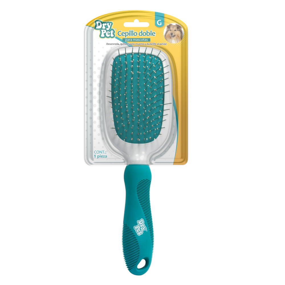 Kudi Cepillo Combinado para Perro