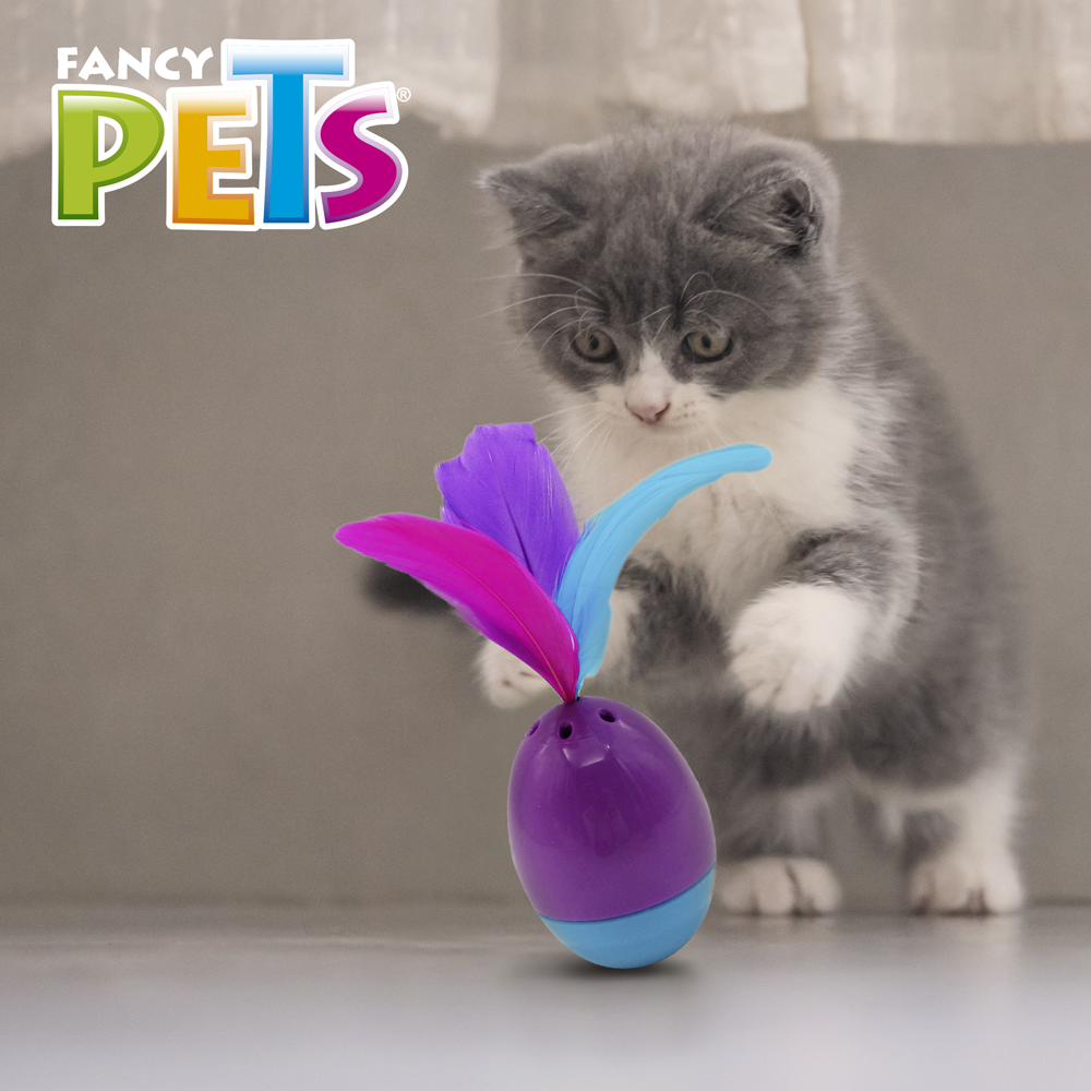 Petsound Play Juguete Huevo Magico con Catnip para Gato
