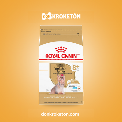 Royal Canin Yorkshire Terrier 8+ - imagen comercial Don Kroketon