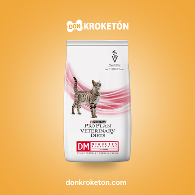 Pro Plan Veterinary Diets DM Dietetic Management Feline Seco - imagen comercial Don Kroketon