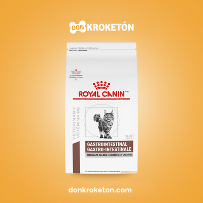 Royal Canin Gastrointestinal Moderate Calorie Felino - imagen comercial Don Kroketon
