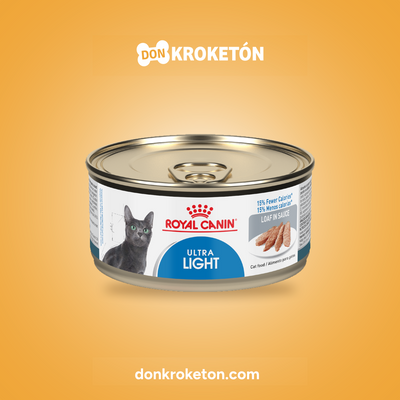 Royal Canin Weight Care Loaf Gato Lata - imagen comercial Don Kroketon