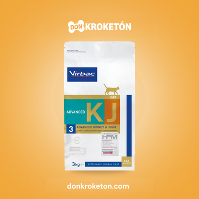 Virbac Cat Advanced Kidney & Joint - imagen comercial Don Kroketon