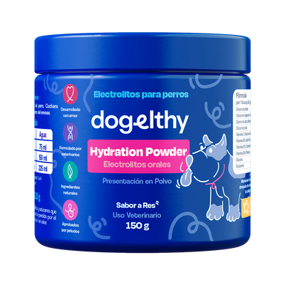 Dogelthy Electrolitos para Perros (Rinde 4.5 Lts) - Hydration Powder