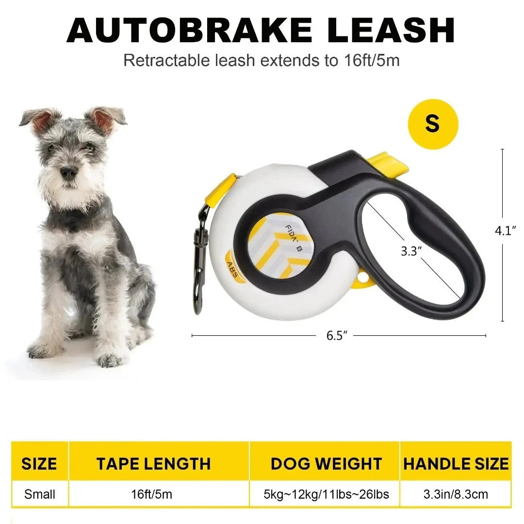 Fida Correa Retractil con Autobrake Xtreme para Perro