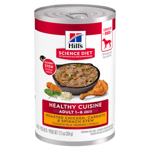 Hill's Science Diet Adult Healthy Cuisine estofado alimento humedo para perro 354 g