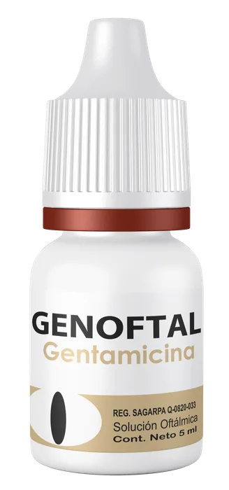 Genoftal gentamicina solución oftálmica