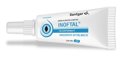 Inoftal ciclosporina A 2 % oftálmico