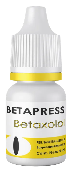 Betapress betaxolol suspensión oftálmica