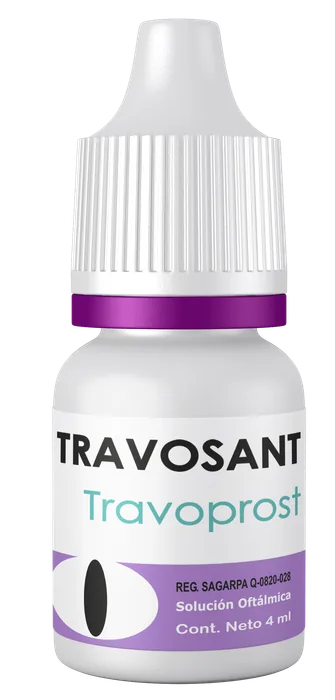 Travosant travoprost solución oftálmica
