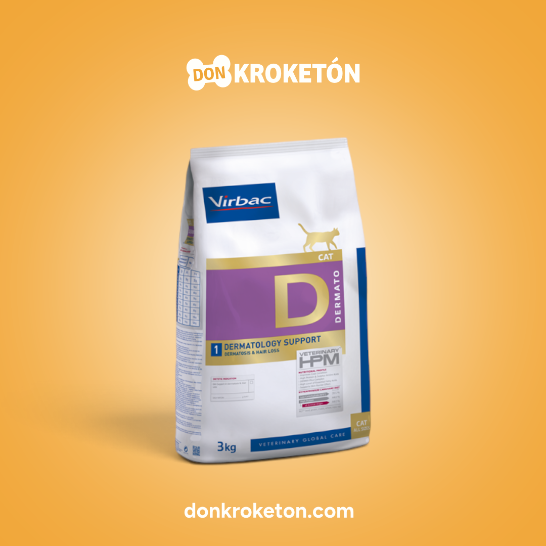 Virbac Cat Dermatology Support 3kg