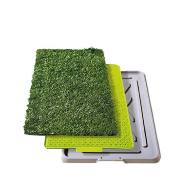 Ocean Tapete Entrenador con Pasto Sintetico 17” X 27” para Perro
