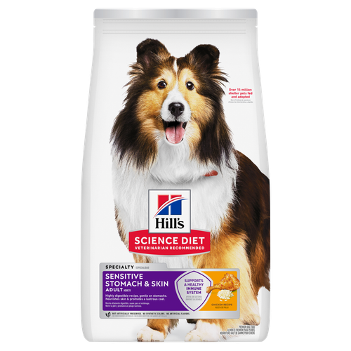 Hill's Science Diet Adult Sensitive Stomach & Skin alimento seco para perro adulto piel y estomago sensible