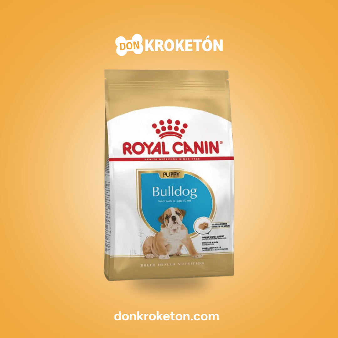 Royal Canin Bulldog Ingles Cachorro - imagen comercial Don Kroketon