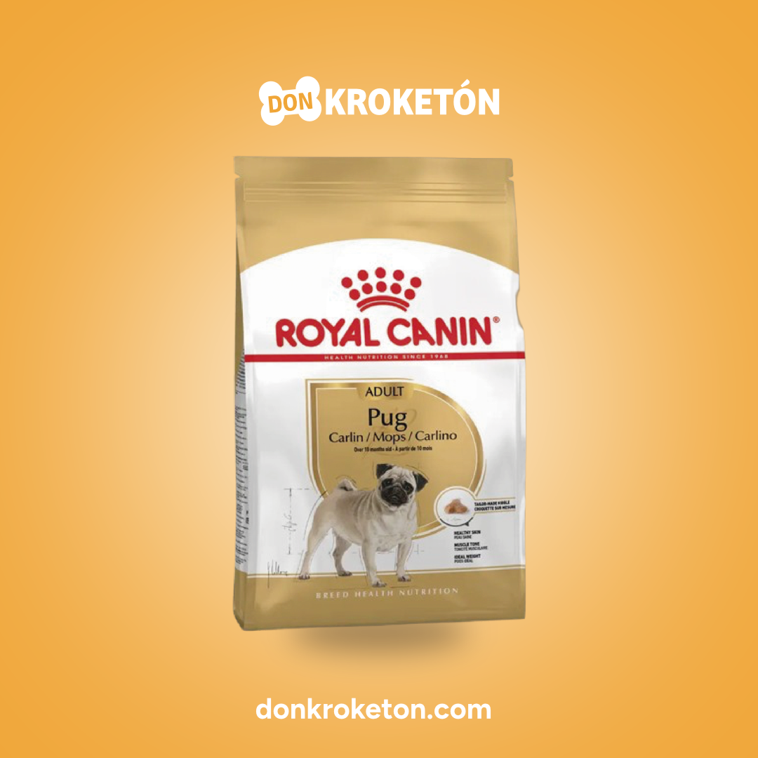 Royal Canin Pug Adulto 4.5kg - imagen comercial Don Kroketon