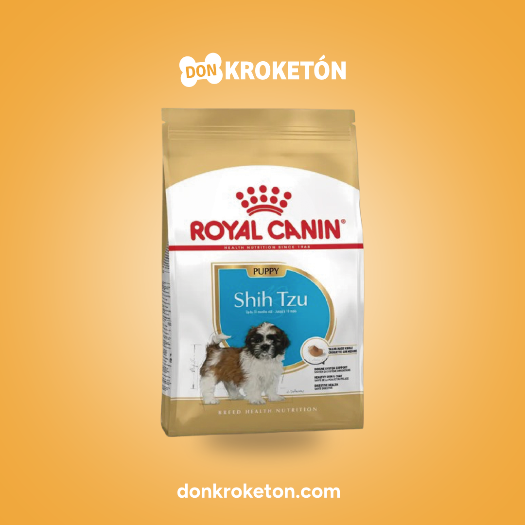Royal Canin Shih Tzu Cachorro 1.1kg - imagen comercial Don Kroketon