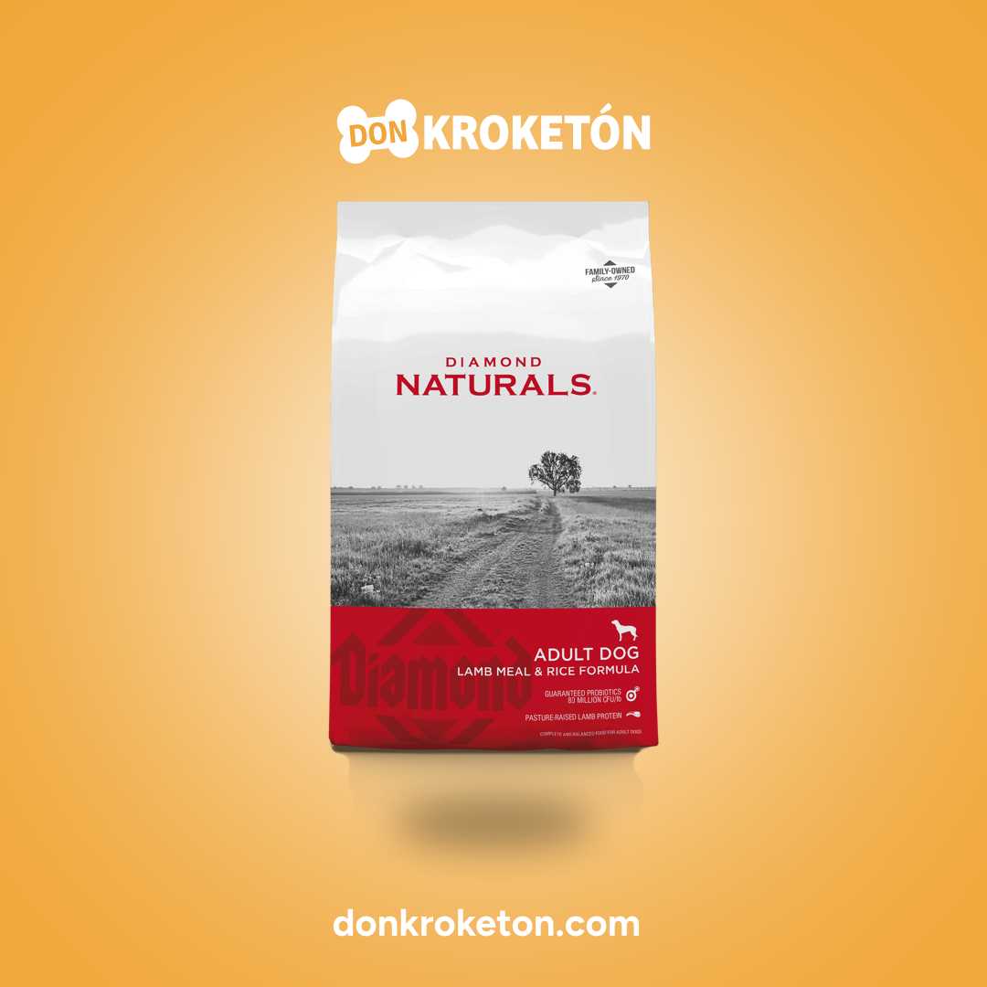 Diamond Naturals Adulto Cordero & Arroz - imagen comercial Don Kroketon