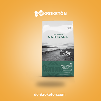 Diamond Naturals Adulto Chico Cordero - imagen comercial Don Kroketon