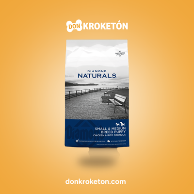 Diamond Naturals Cachorro Chico - imagen comercial Don Kroketon