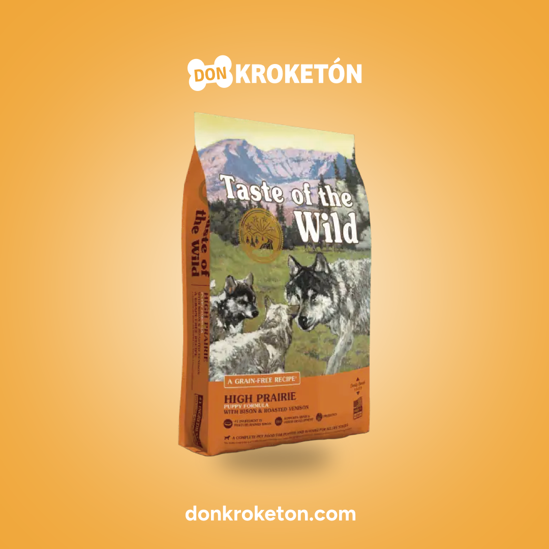 Taste of the Wild Cachorro Bisonte y Venado - imagen comercial Don Kroketon