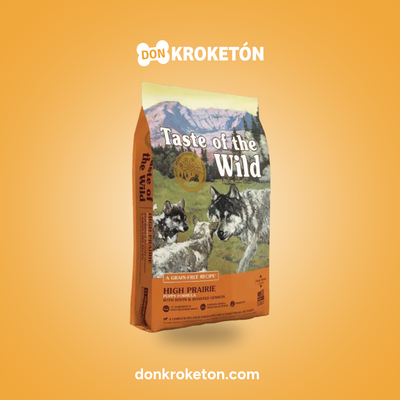 Taste of the Wild Cachorro Bisonte y Venado - imagen comercial Don Kroketon