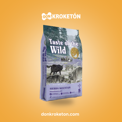 Taste of the Wild Adulto Cordero - imagen comercial Don Kroketon
