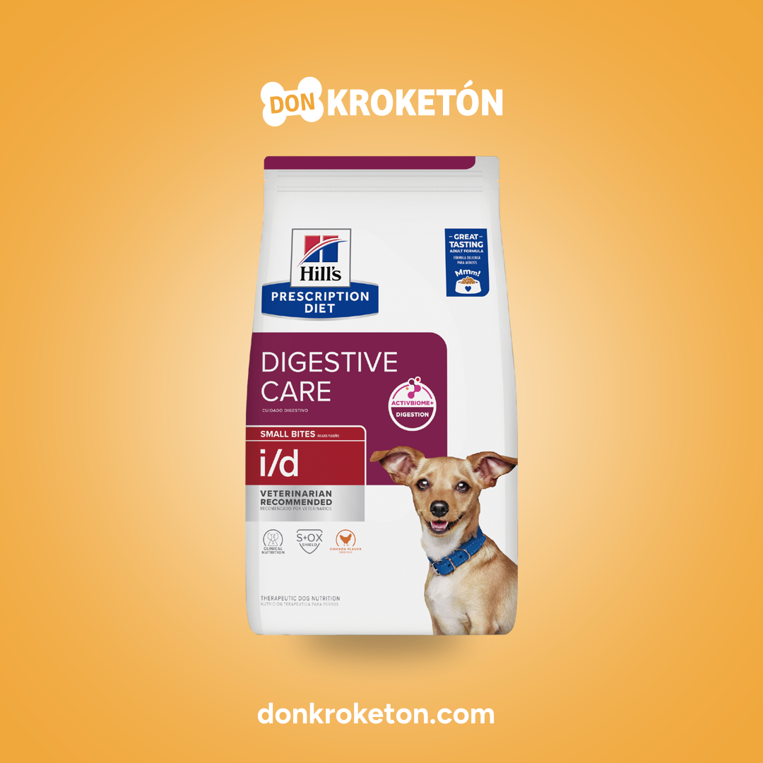 Hills i/D GastroIntesinal Raza Chica - imagen comercial Don Kroketon