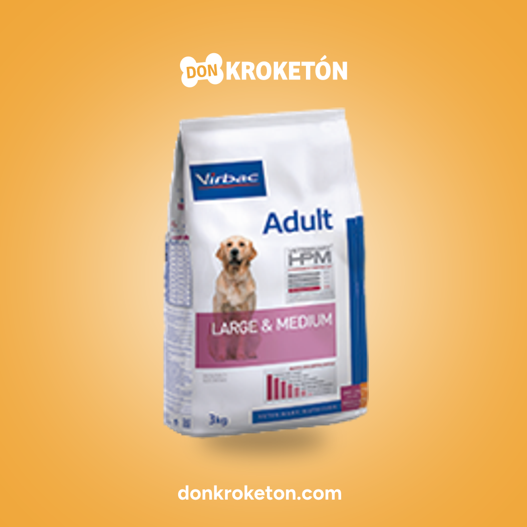 Virbac Adult Large & Medium - imagen comercial Don Kroketon