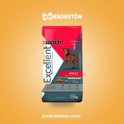 Excellent Adulto 20 kg - imagen comercial Don Kroketon