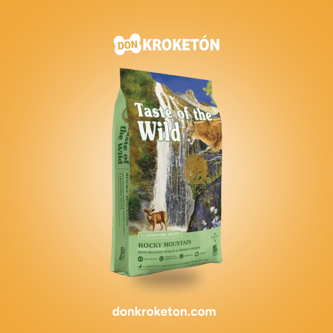 Taste of the Wild Rocky Mountain Felino - imagen comercial Don Kroketon