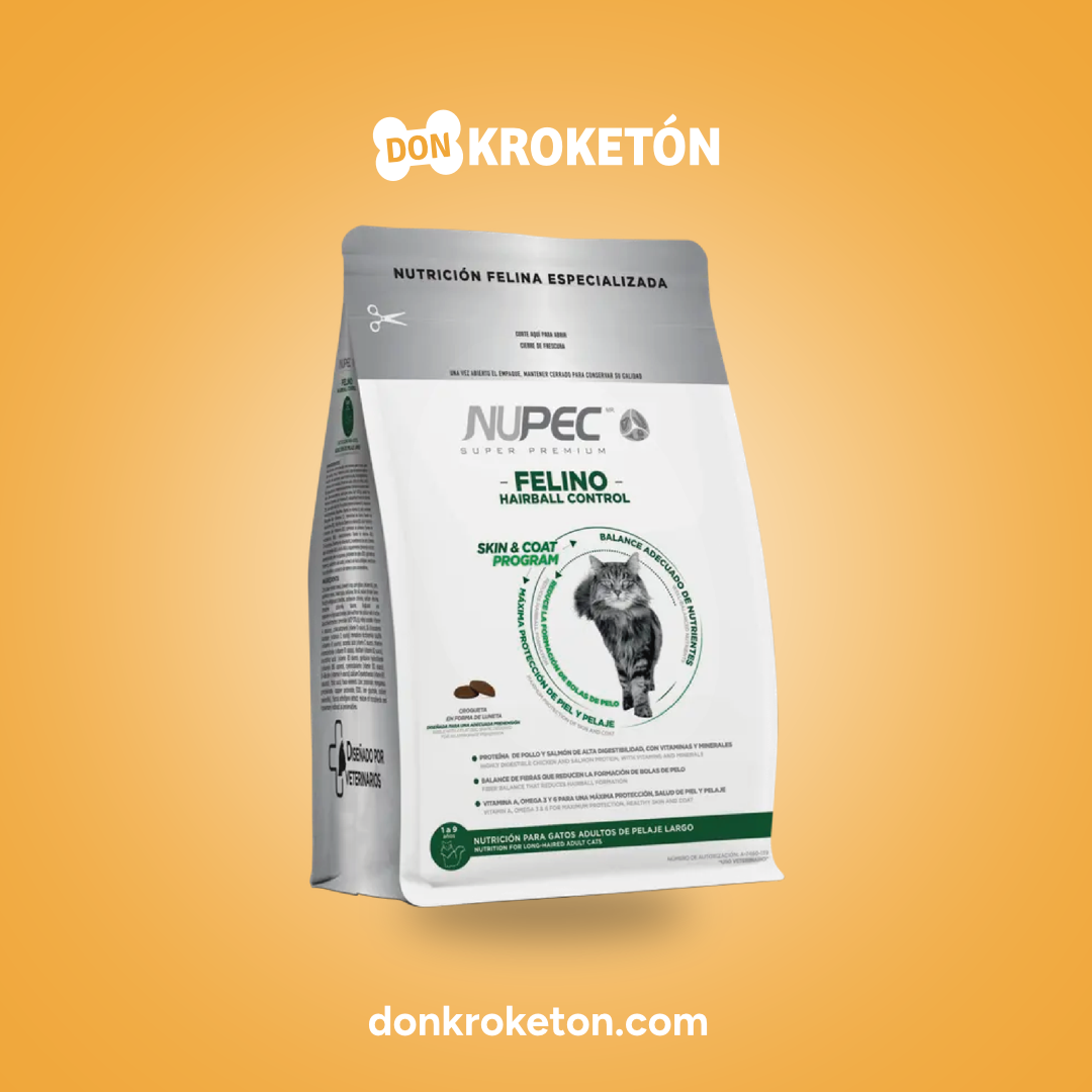 Nupec Gato Hairball Control - imagen comercial Don Kroketon