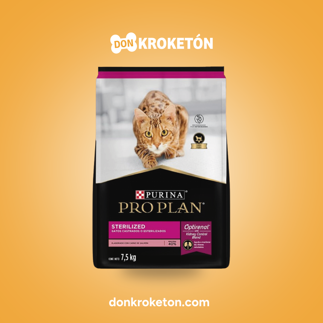 ProPlan Gato Esterilizado 3kg - imagen comercial Don Kroketon