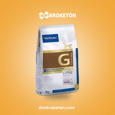 Virbac Cat Digestive Support 3kg - imagen comercial Don Kroketon
