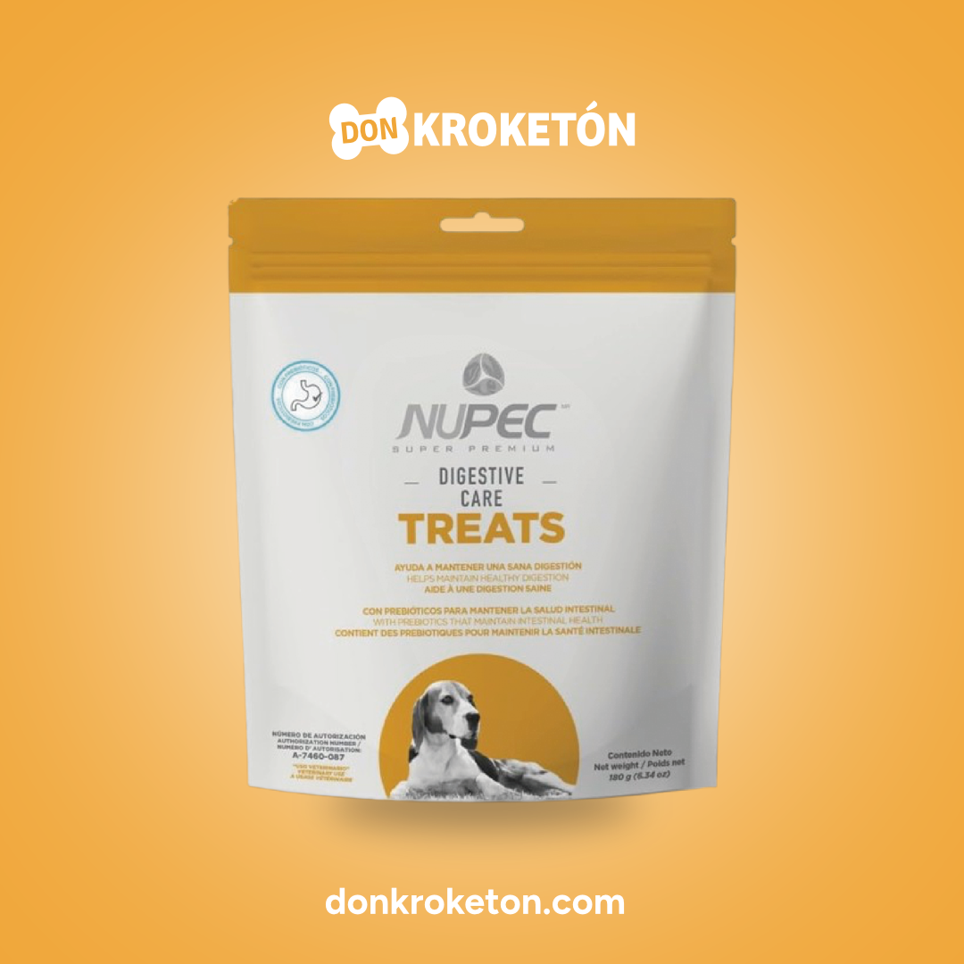 Nupec Treats DIGESTIVE CARE 180gr - imagen comercial Don Kroketon