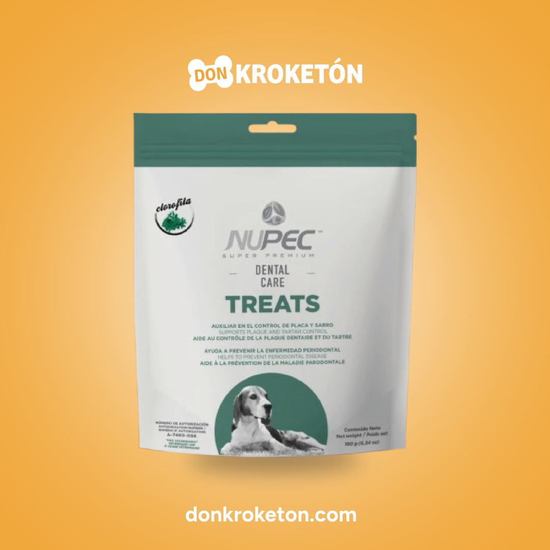 Nupec Treats DENTAL 180gr - imagen comercial Don Kroketon