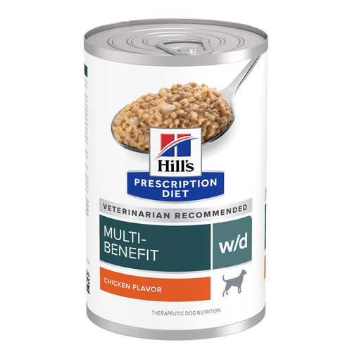 Hill's Prescription Diet W/D alimento humedo para perro lata 370 g