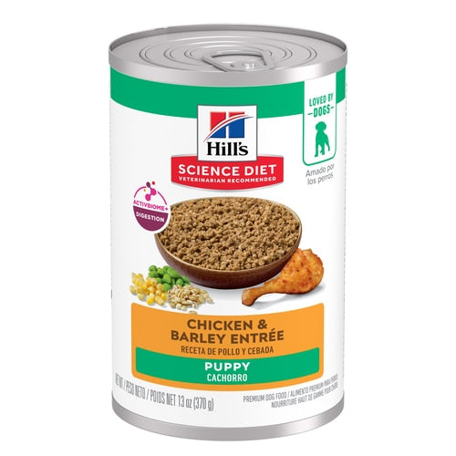 Hill's Science Diet Puppy Pollo alimento humedo para cachorro lata 370 g