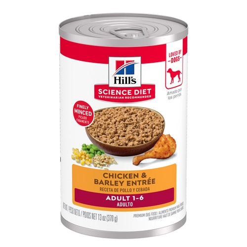 Hill's Science Diet Adult Pollo alimento humedo para perro lata 370 g