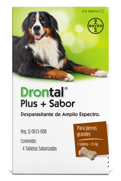Drontal Plus + Sabor