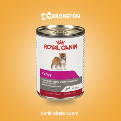 Royal Canin Cachorro Lata 385 g - imagen comercial Don Kroketon